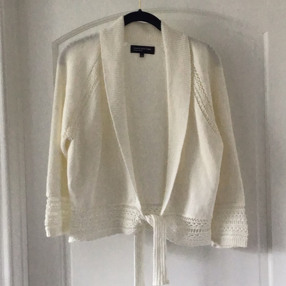White cardigan/shrug